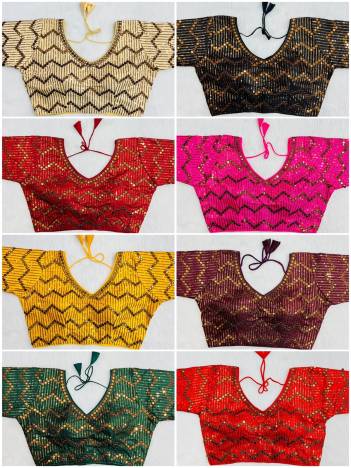 Rk Vol 7 By Sagar Impex Designer Wedding Special Blouse Collection